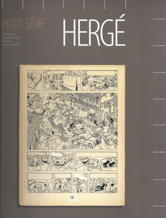 Tintin / Hergé - Catalogue de vente Namur (2009)