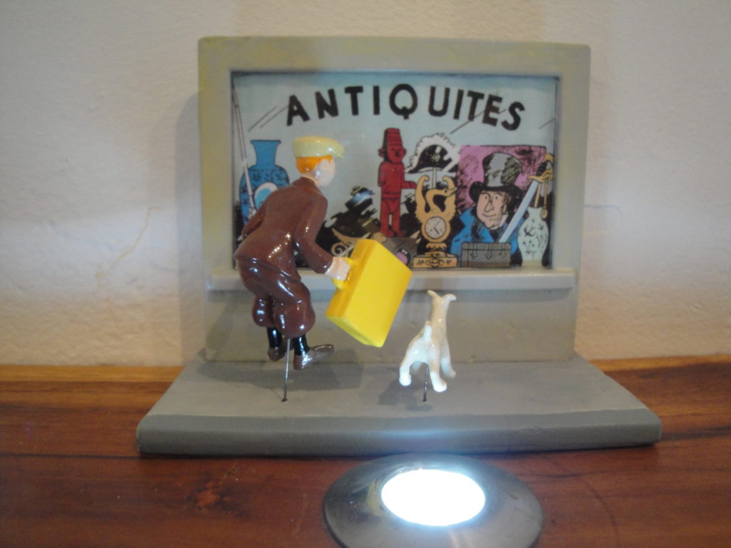 Coffret Puzzle Hergé Tintin 250 Pièces : L'Oreille Cassée - Nathan 1992 Sous Cello