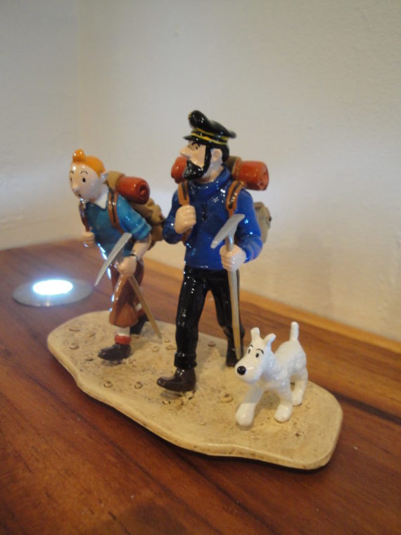 Moulinsart Tintin - Scène Tintin et Haddock au Tibet
