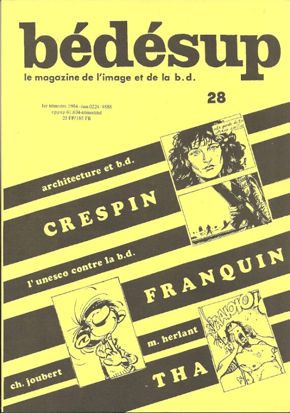 Franquin - Gaston Lagaffe - Fanzine Bédésup n° 28
