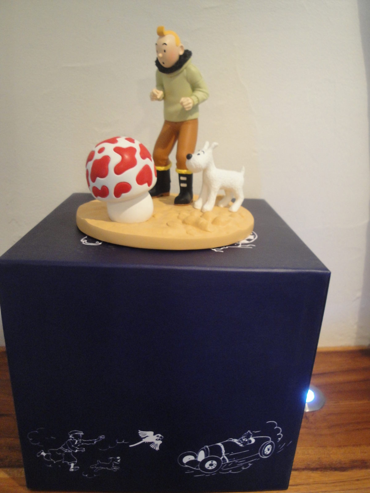 Pixi N°4534 - Tintin, Milou Et Haddock - L'Étoile Mystérieuse - Figurines Métal En Boîte (état Neuf)