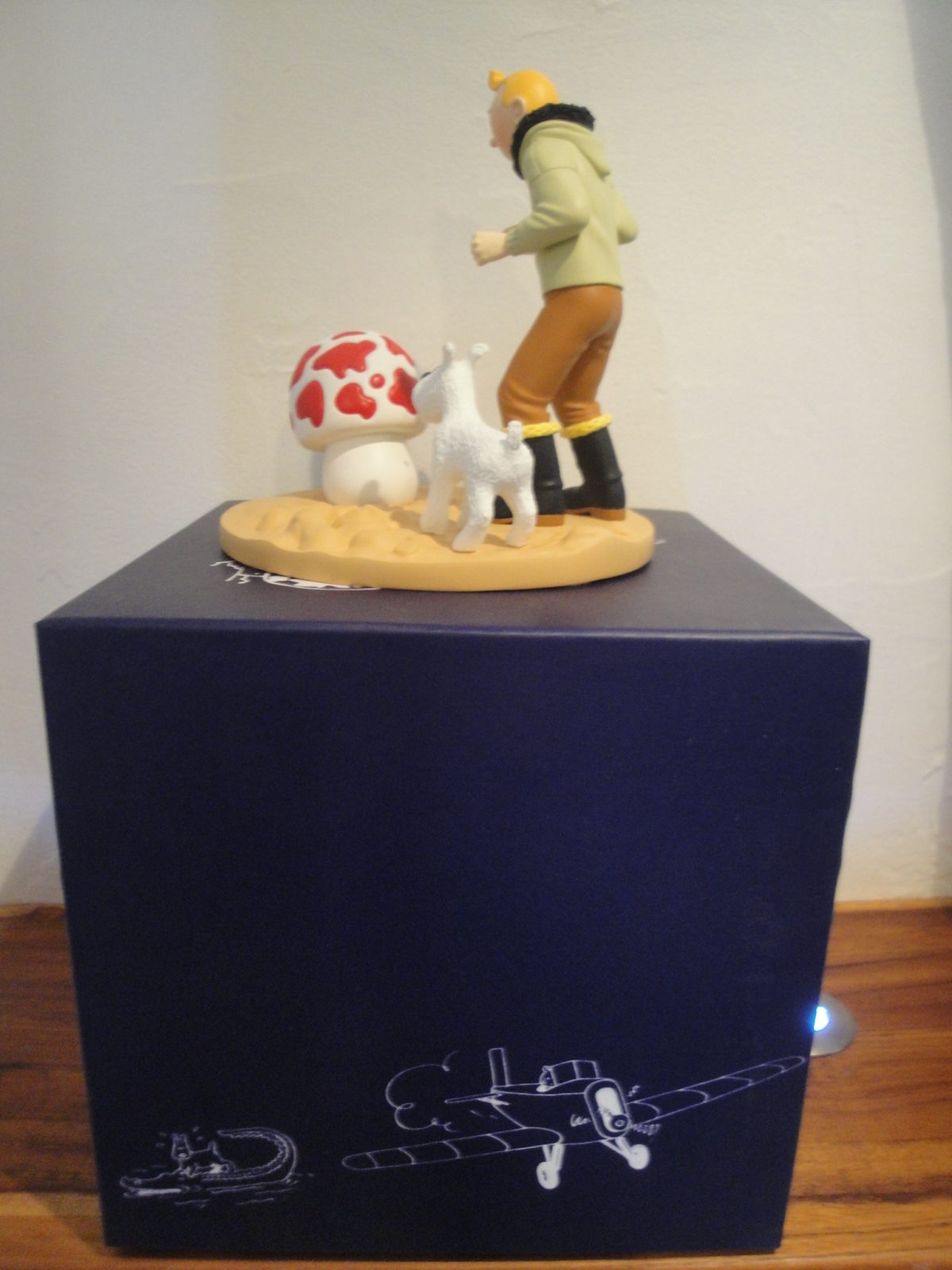 Pixi N°4534 - Tintin, Milou Et Haddock - L'Étoile Mystérieuse - Figurines Métal En Boîte (état Neuf)