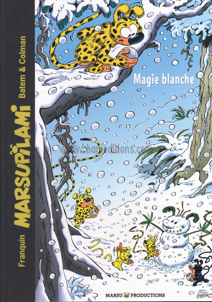 Batem & Colman – Le Marsupilami “Magie blanche” Tirage de tête (2006)