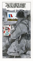 Jacques Tardi sérigraphie couleurs “Poilus Putain de guerre 1914 / 1918”