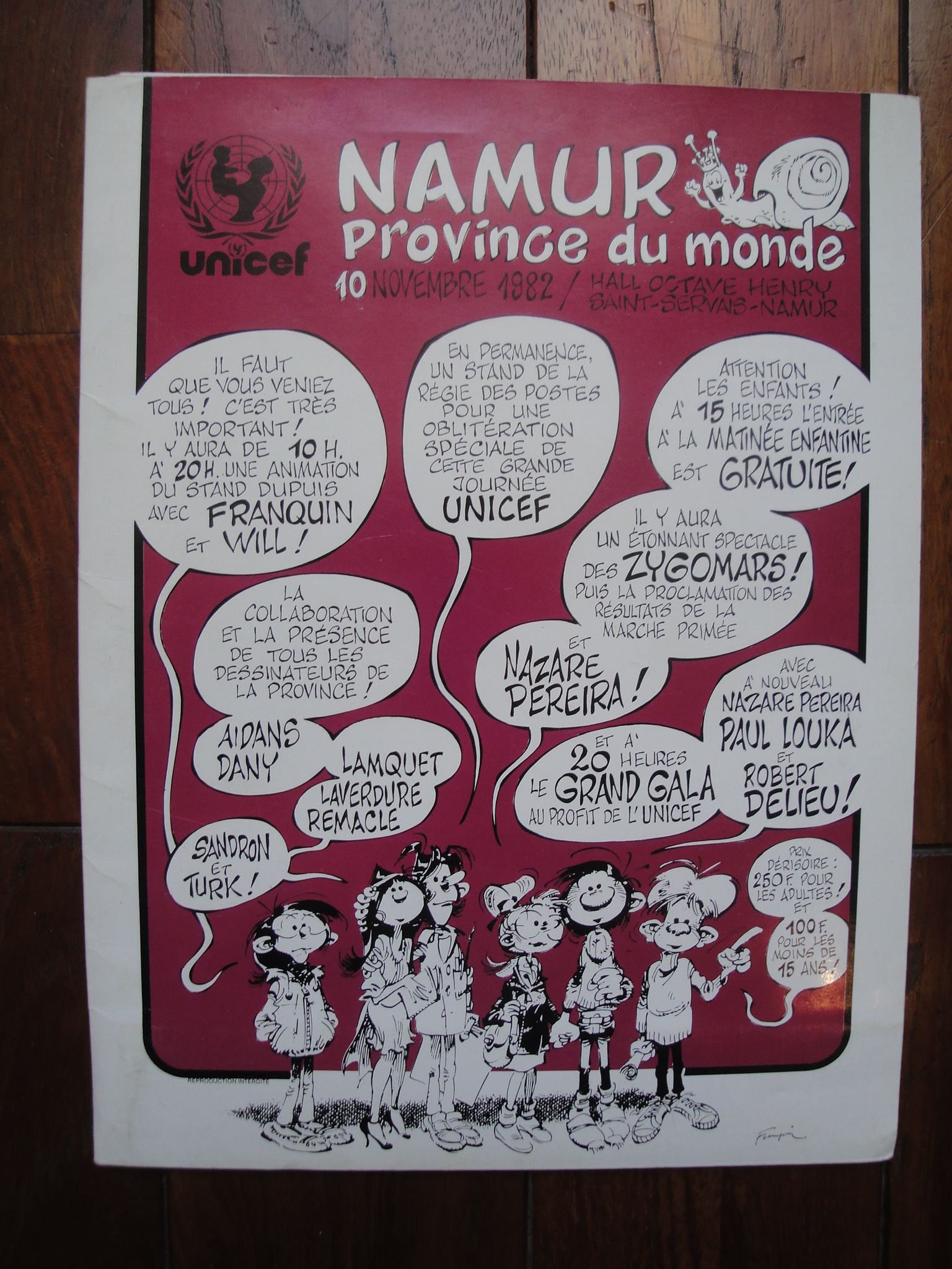 Franquin Unicef Amazonie BD