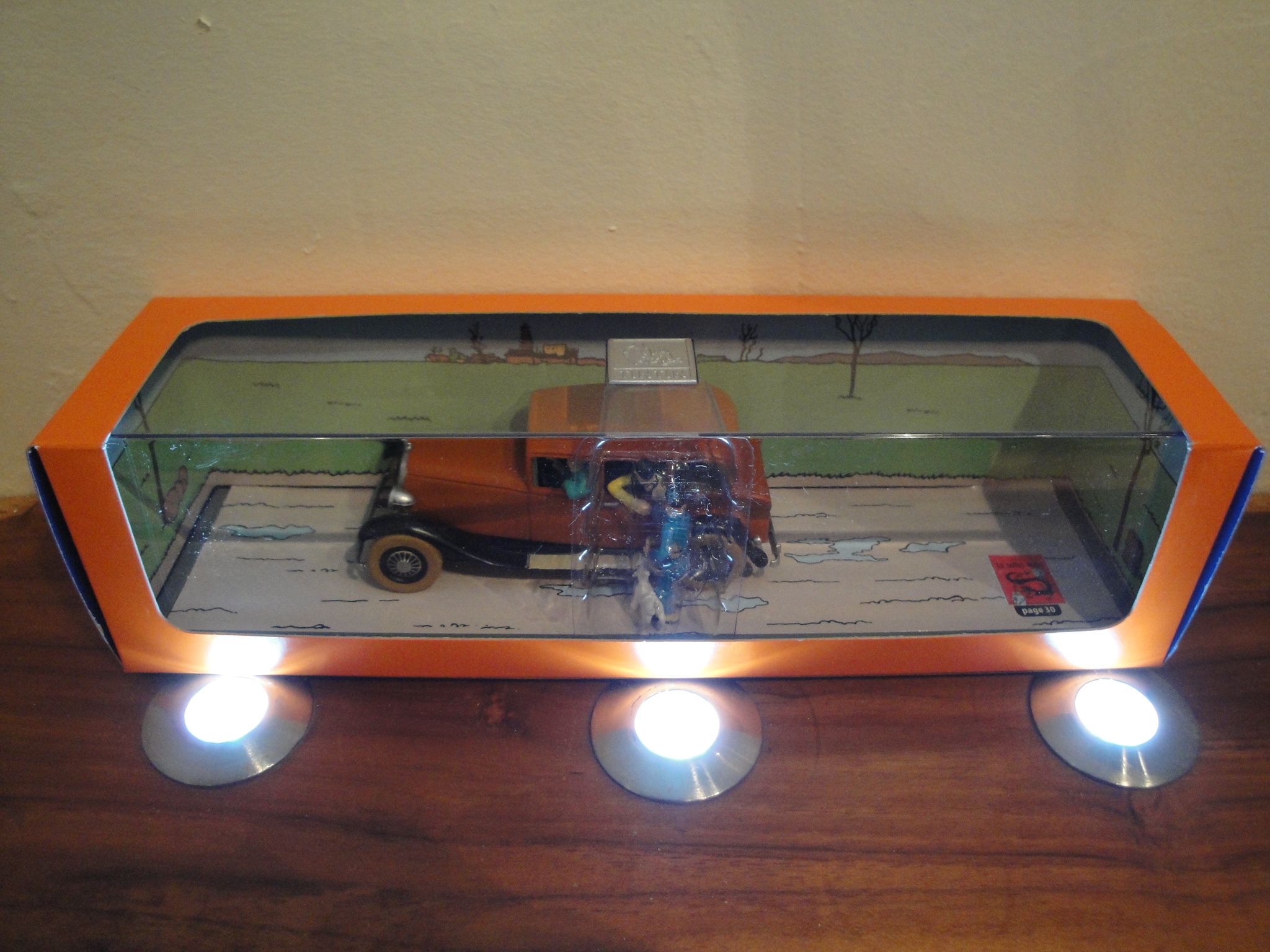 Hergé Moulinsart - 6 x Voitures Moulinsart - Tintin Transports - Amazonie BD