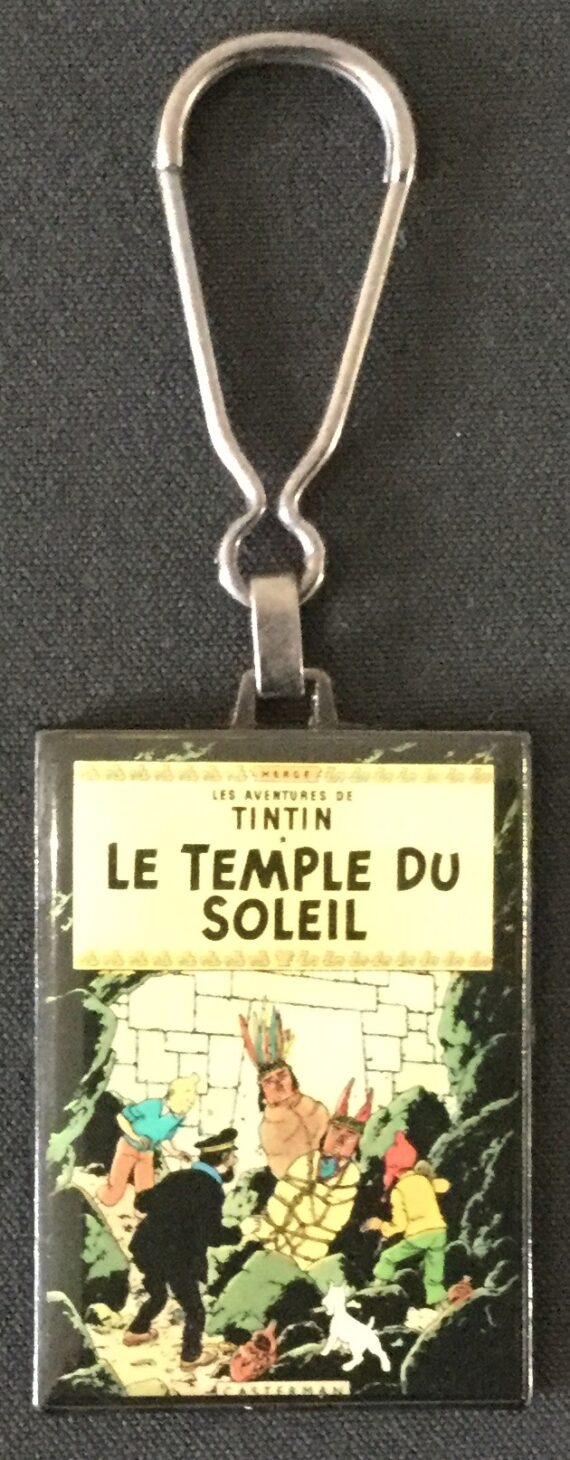 Hergé - Tintin "Le Temple du Soleil" - porte clés Corner Coinderou