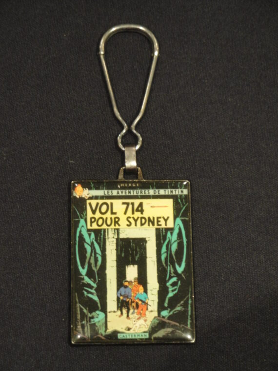 Hergé - Tintin "Vol 714 pour Sydney" - porte clés Corner Coinderou