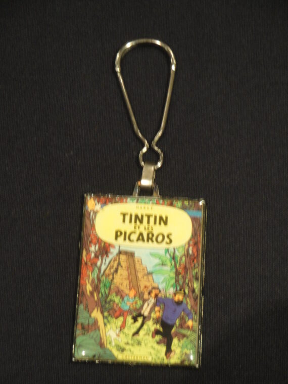 Hergé - Tintin et les Picaros - porte clés Corner Coinderou