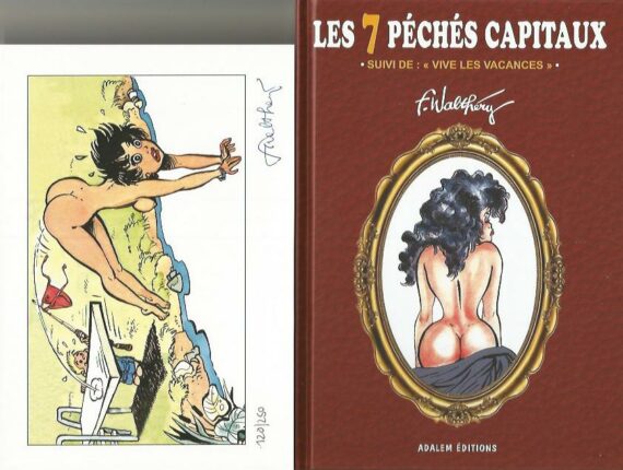 F. Walthéry - Les 7 péchés capitaux + Vive les vacances (2018)