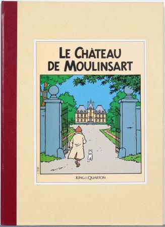 Hergé Tintin - Le château de Moulinsart - Maquette en carton - King & Quarton - Amazonie BD Librairie BD à Paris