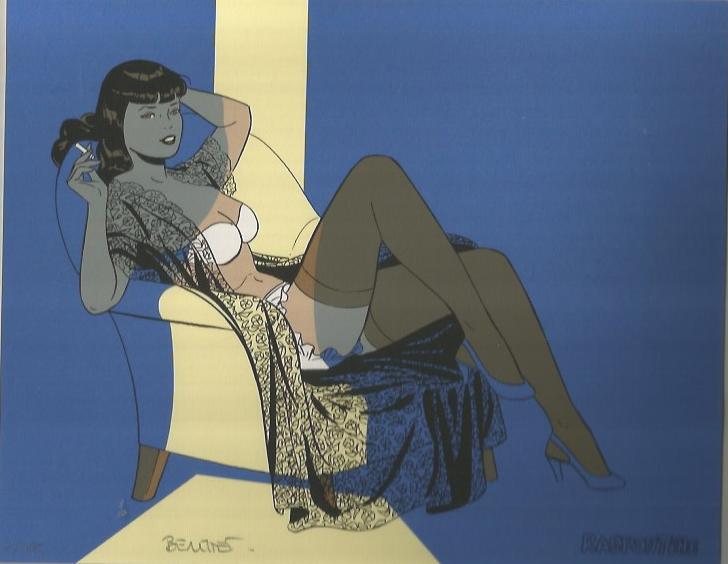 Berthet & Yann - Pin Up - Tirage de tête - Amazonie BD