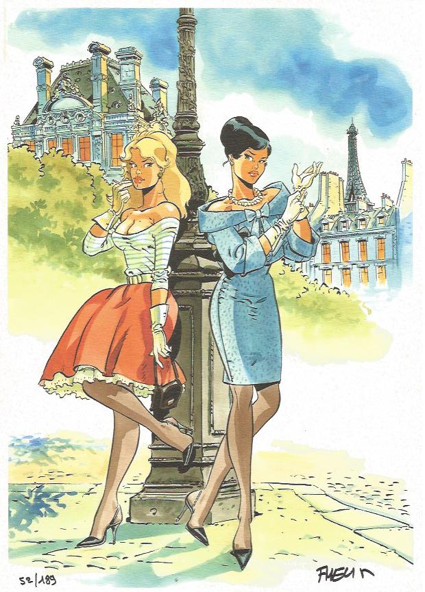 Félix Meynet - Ex libris Double M - Mirabelle Tour Eiffel N° 121 ...