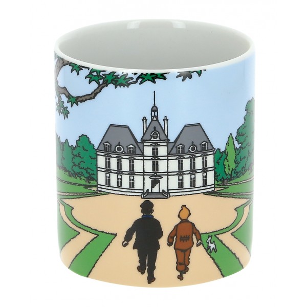 Hergé – Mug Tintin & Haddock le Château de Moulinsart