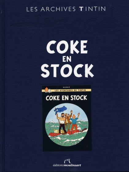 Hergé – Archives Tintin – Coke en stock