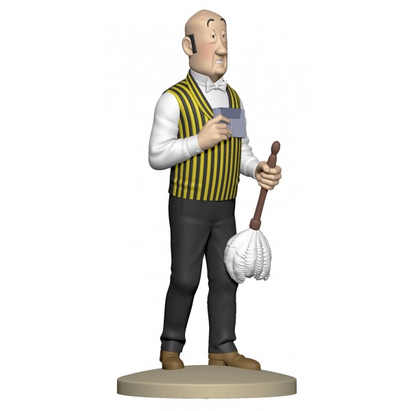 Sculpture Moulinsart – Nestor Fait Son Ménage (Tintin), édition Collector 1999