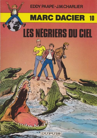 Eddy Paape, Jean-Michel Charlier, Marc Dacier - T11 - Chasse à l'homme -  Couverture - Couverture originale