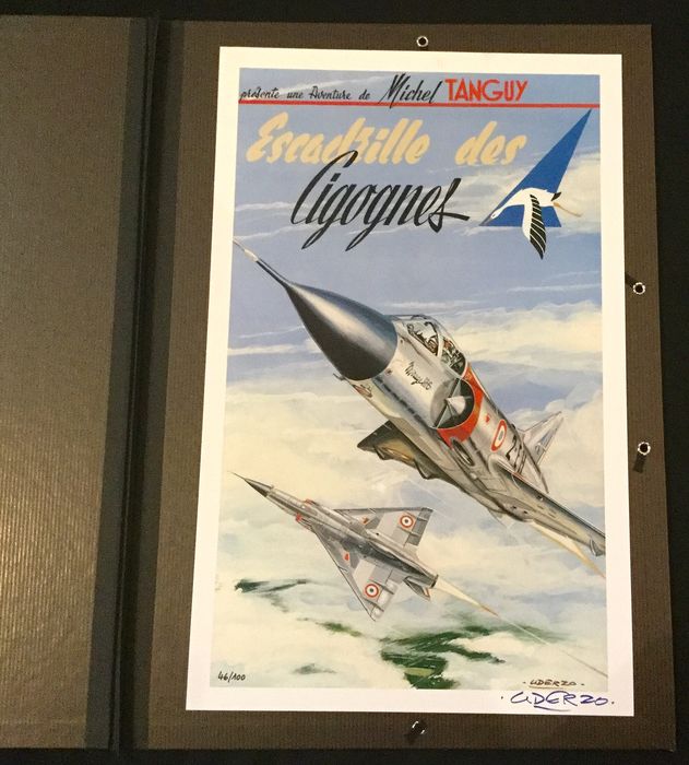 Coffret l'escadrille des cigognes - 1 livre + 1 maquette avion + 1