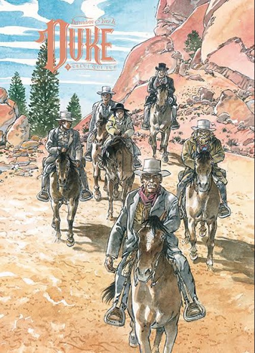 Hermann & Yves H. – Dédicace : Duke N° 2 « Celui qui tue » Tirage de tête - Amazonie BD