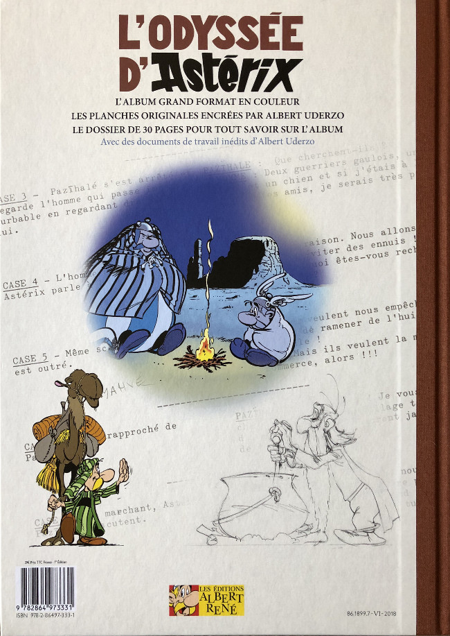 De Odyssee van Asterix - Asterix - luxe Comic book sc by Albert Uderzo  Order online