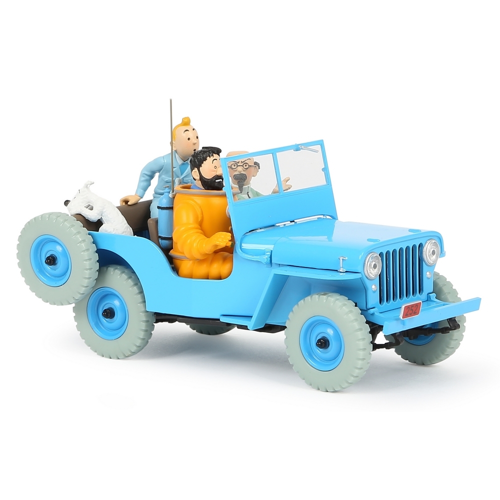 Voiture Tintin Objectif Lune N°46 - Hachette CORONET 1/24 - NEUVE En Boîte Avec Fascicule