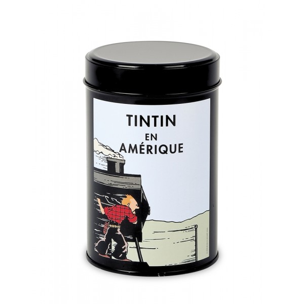 Hergé – Café bio Tintin Amérique – Sur le train (2020)