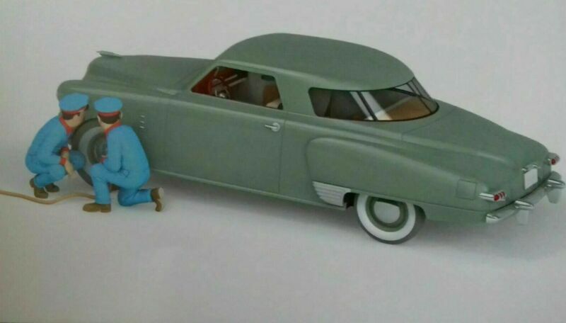 Voiture 1/24 tintin studebaker gara