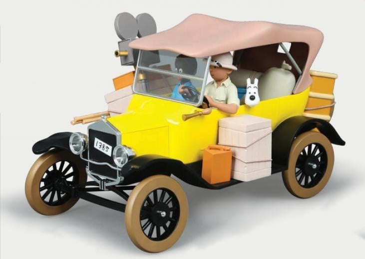 Hergé – Tintin et Milou au Congo – Ford T 1/12e (2021)