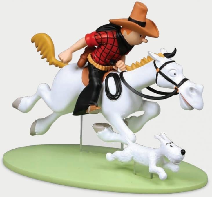 Hergé – Tintin et Milou en Amérique – Figurine en résine (2021)