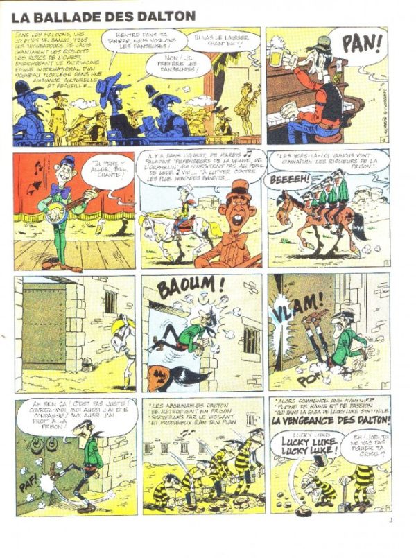 Morris & Goscinny - Lucky Luke N° 55 "La Ballade Des Dalton Et Autres ...