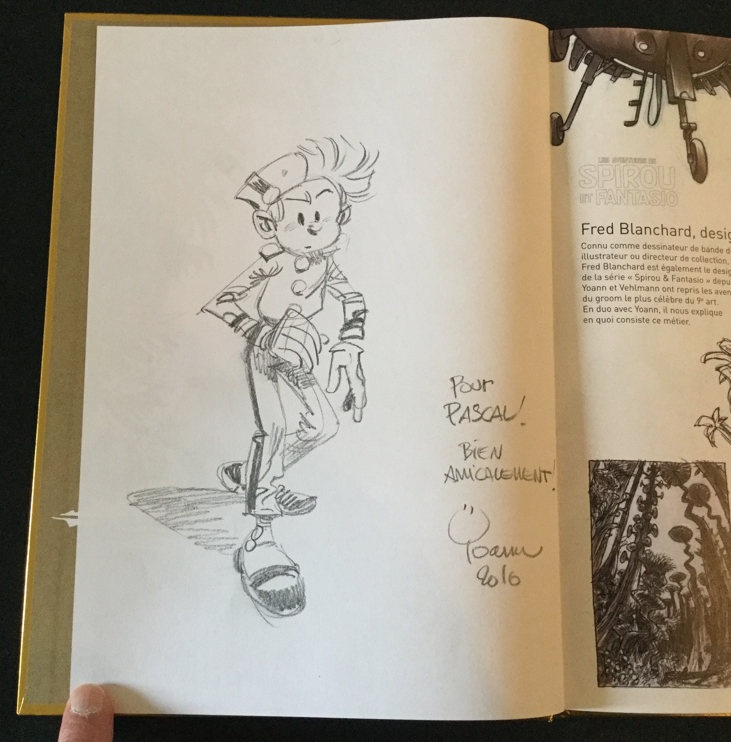 Yoann F. Vehmann - Spirou Dans les griffes de la vipère Edition Gold - Amazonie BD