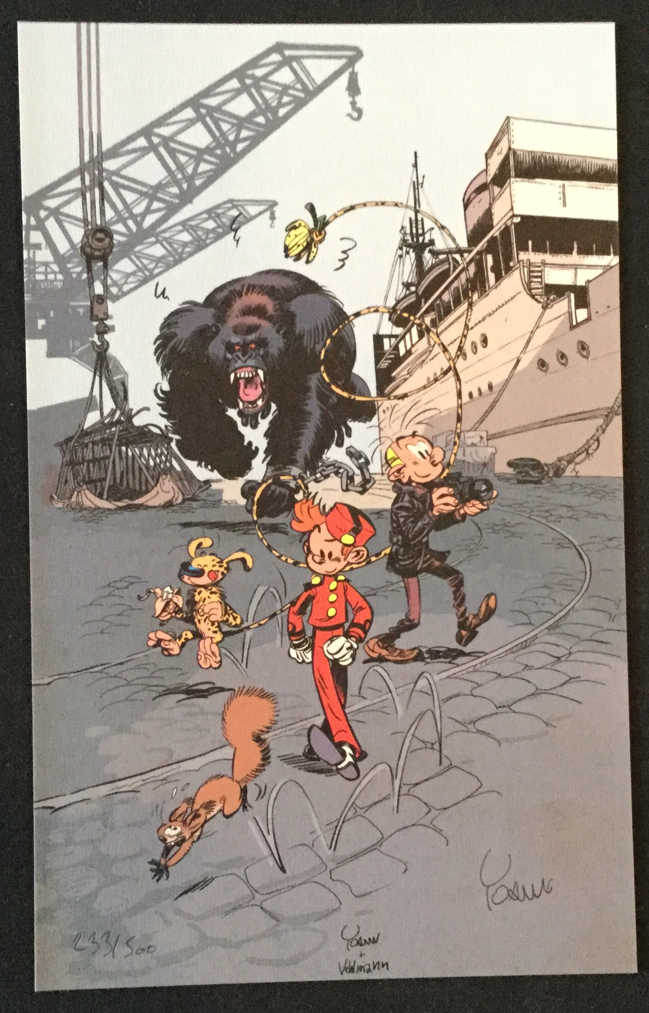 Yoann F. Vehmann - Spirou Dans les griffes de la vipère Edition Gold - Amazonie BD