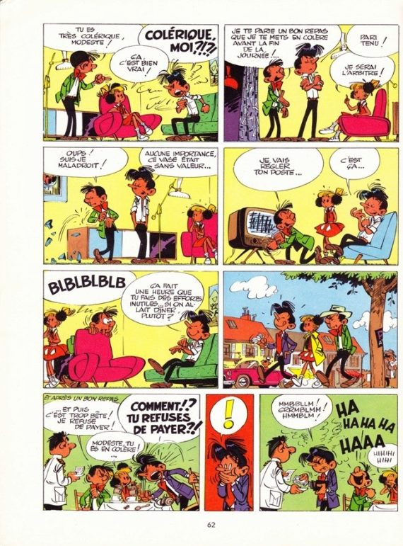 Leblon-Delienne Franquin Modeste et Pompon - Modeste – Figurine Mythique