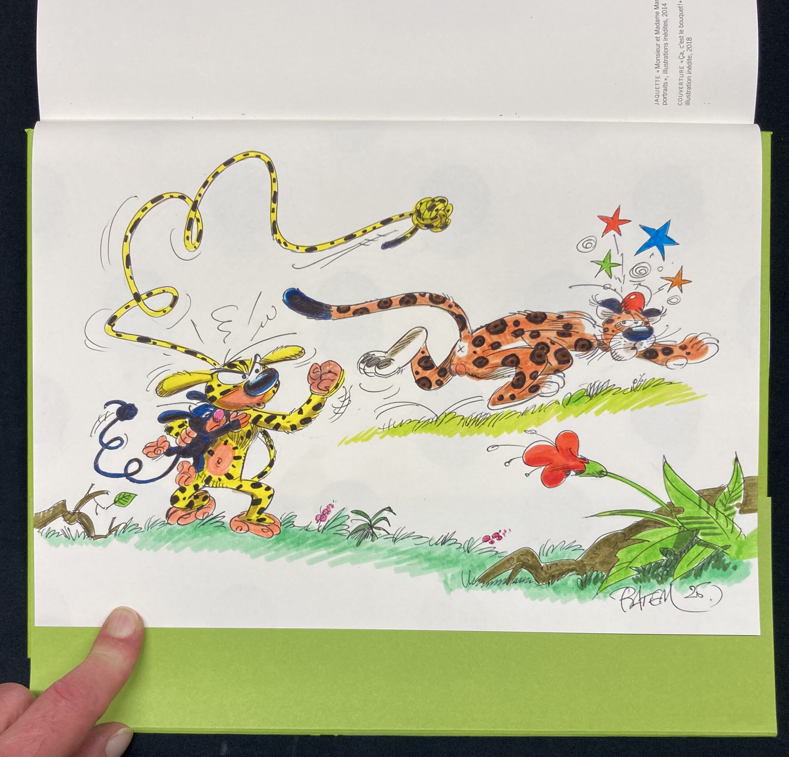 Batem – Dédicace : Le Marsupilami – Une vie en dessin - Amazonie BD