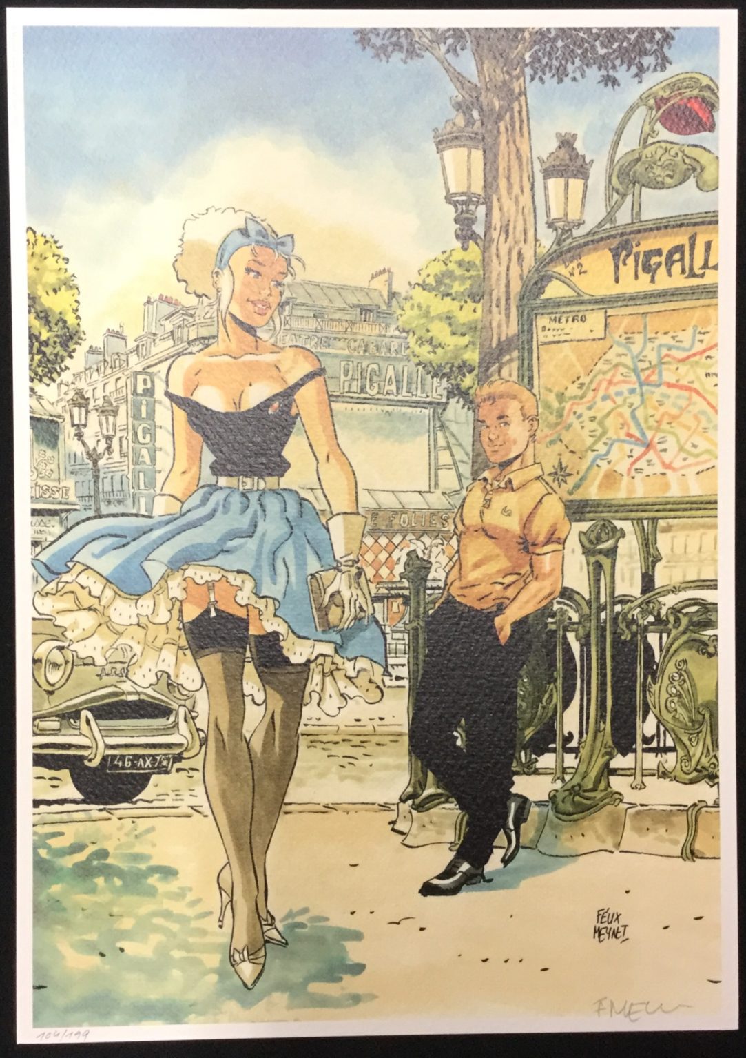 Album BD Meynet - Les Éternels Ex-Libris Horizon - Format 21x29.7 Cm - Signé, Excellent état