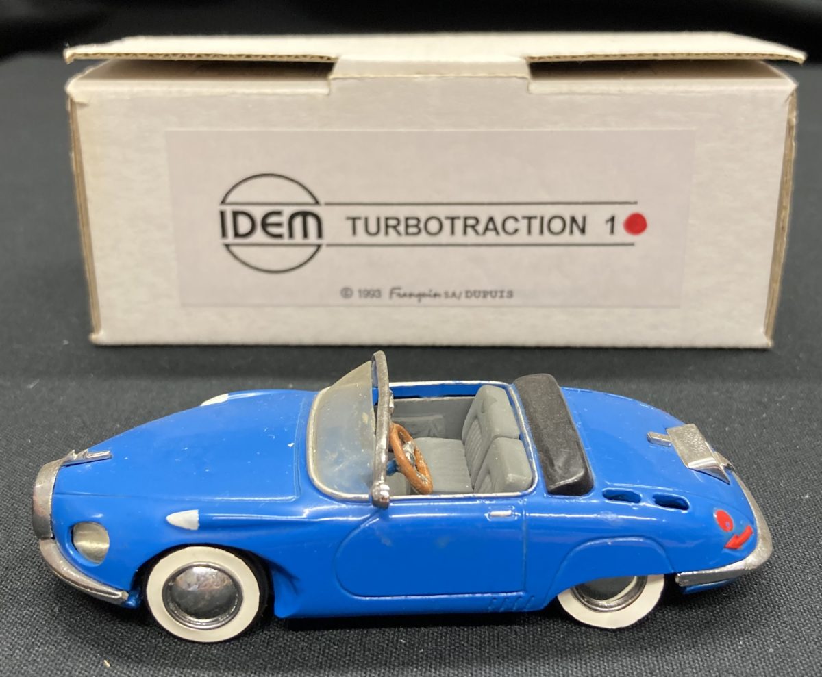 SPIROU ET FANTASIO TURBO 2 IDEM Turbotraction 1/43 Franklin série