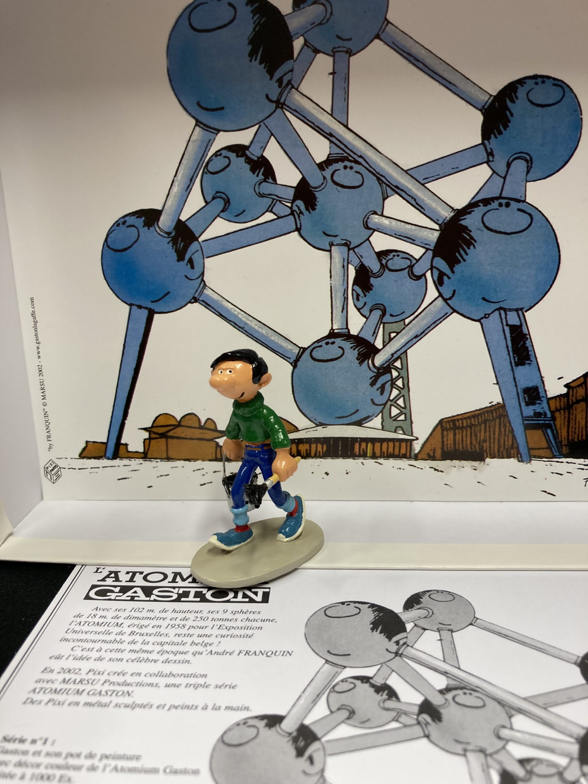 Figurine Le Monde De Franquin Pixi 3759 Tube De Peinture 300ex BC