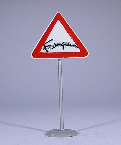 Pixi –  Franquin –  Signature – Panneau routier (2007)