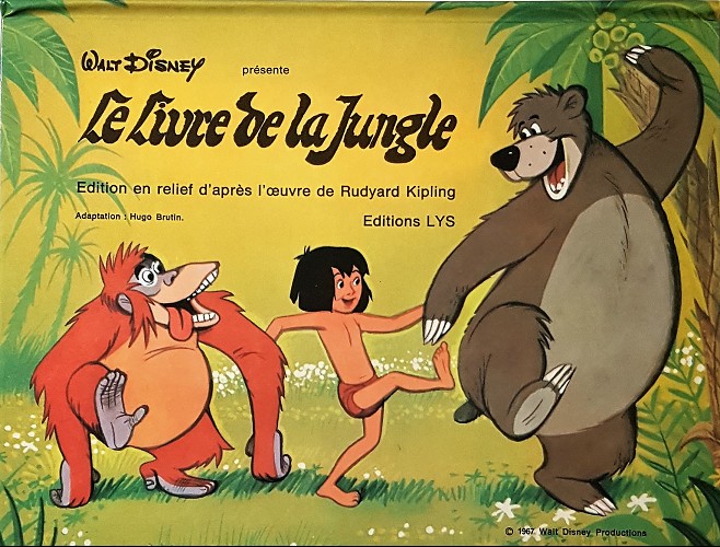 Walt Disney - Le livre de la jungle Pop-up (1979) - ie BD