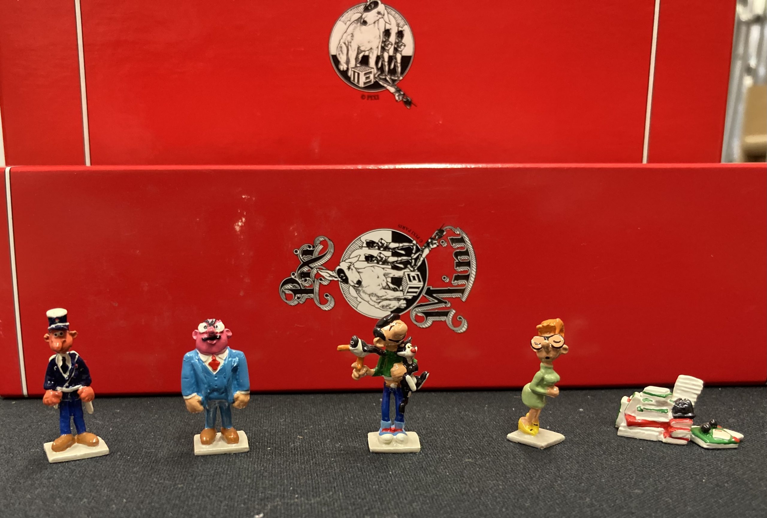 Pixi Franquin Gaston - Gaston et son pot de peinture (+ décor Atomium Gaston