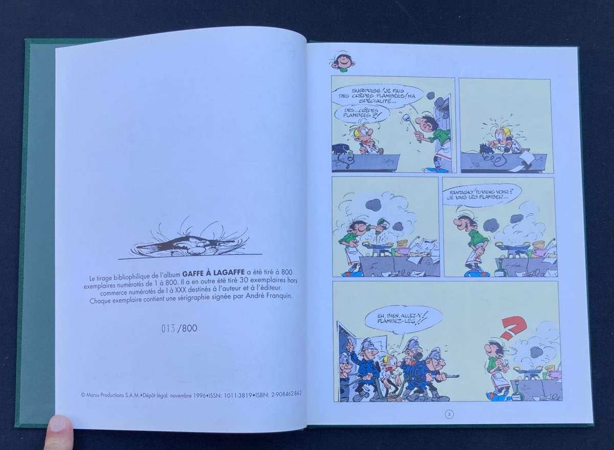Franquin Gaston N 15 Gaffe Lagaffe Tirage De T te 1996 franquin-gaston-n-15-gaffe-lagaffe-tirage-de-t-te-1996