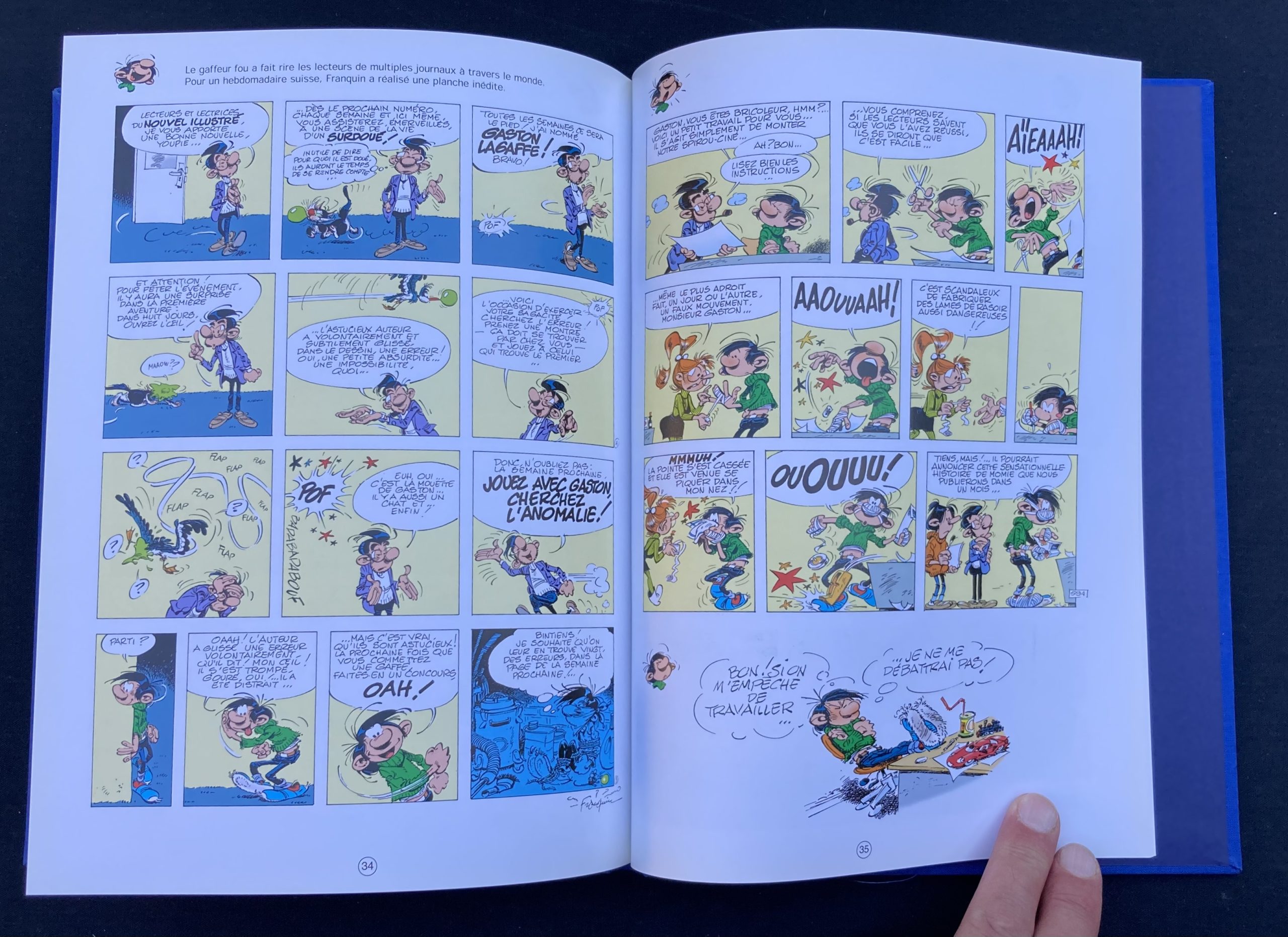 Franquin - Gaston N° 19 - Tirage de tête - Amazonie BD