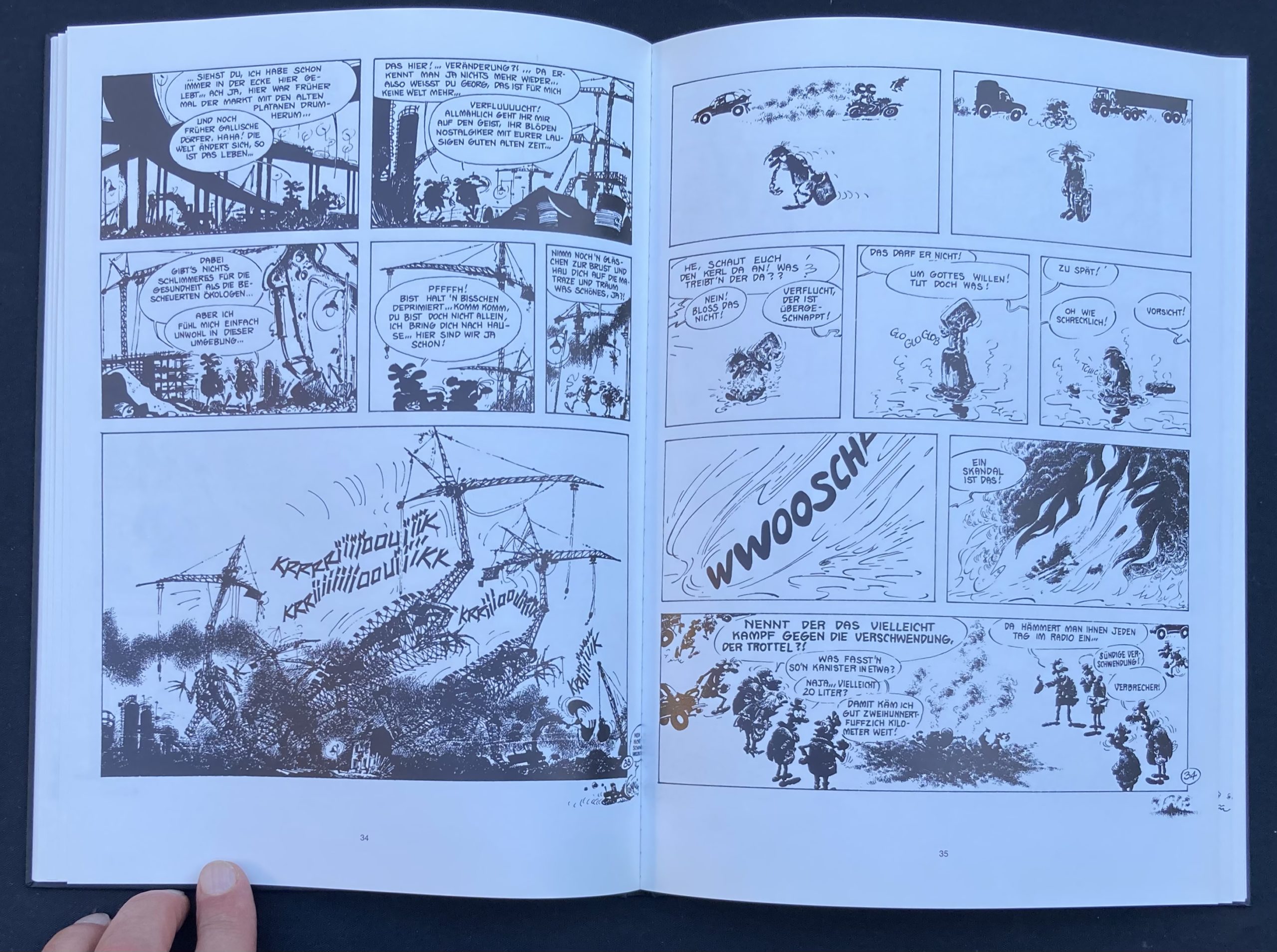 Franquin - Schwarze Gedanken Komplet - Amazonie BD