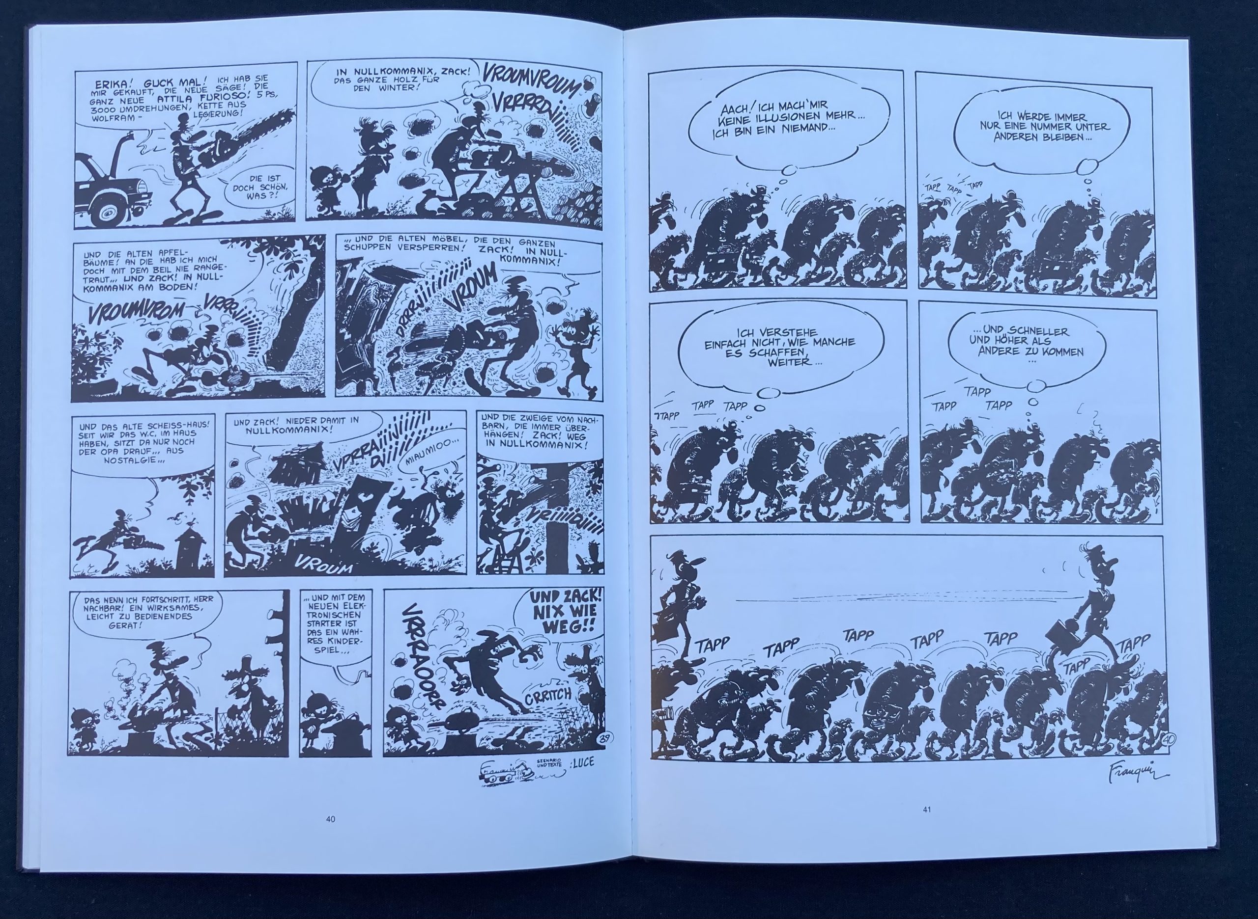 Franquin - Schwarze Gedanken Komplet - Amazonie BD