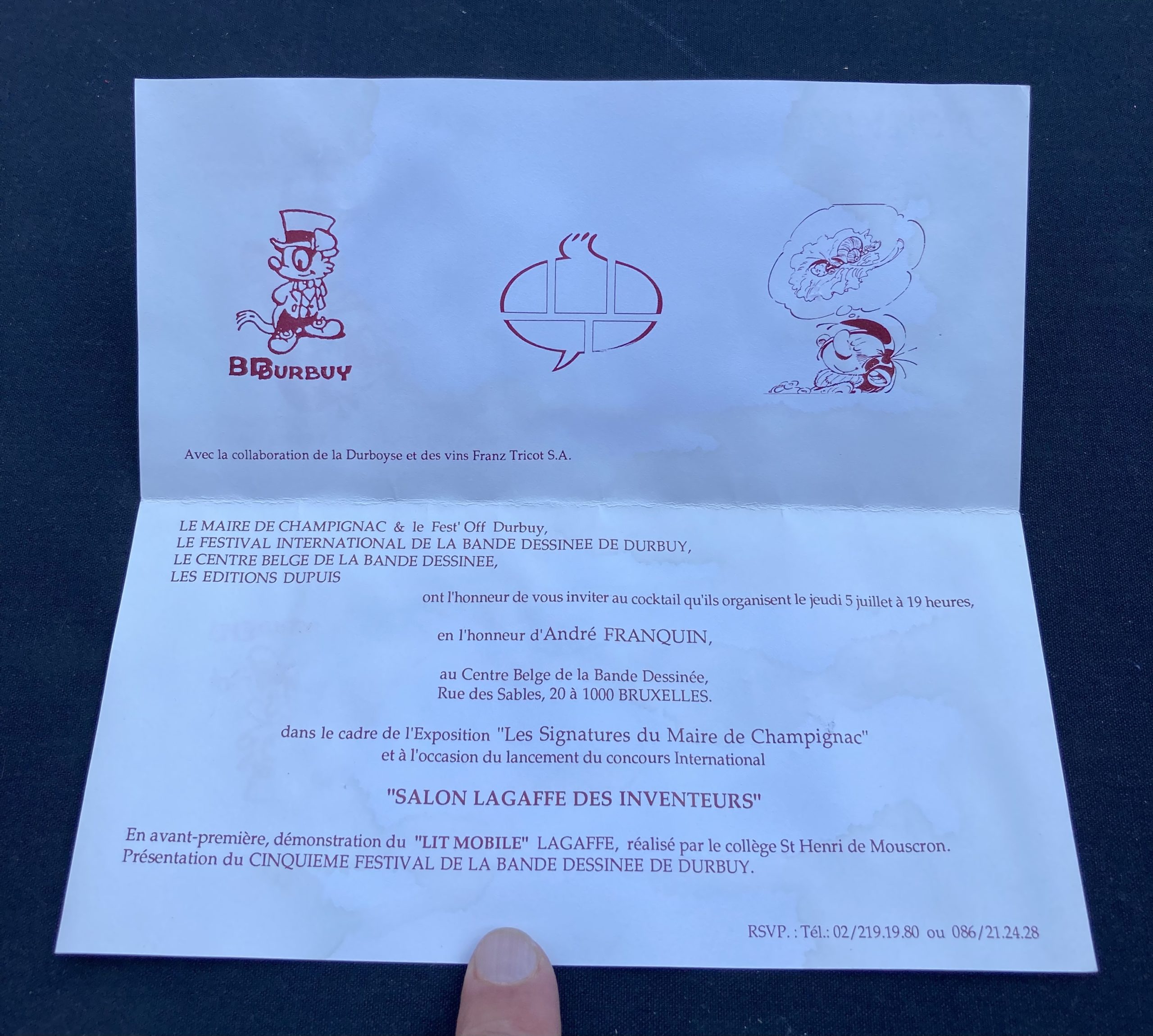 Franquin - Portfolio Il y a un Maire à Champignac - Amazonie BD