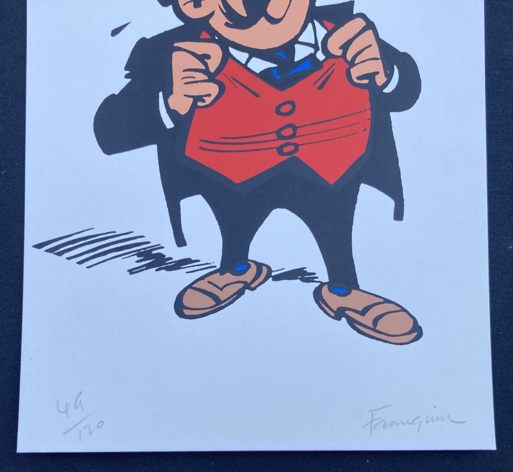 Spirou - 1 Champignac en tenue de voyage (1000ex.) - Pixi 4781 - 1991 Spirou - 1 Champignac en tenue de voyage (1000ex.) - Pixi 4781 - 1991