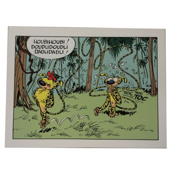 Franquin Portfolio Le Nid Des Marsupilamis 2003 Amazonie Bd