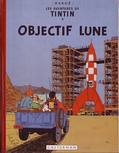 Lot Tintin : Fusée Aroutcheff (neuve) + Tintin & Milou Scène Lune Yamato 1999 - Collection