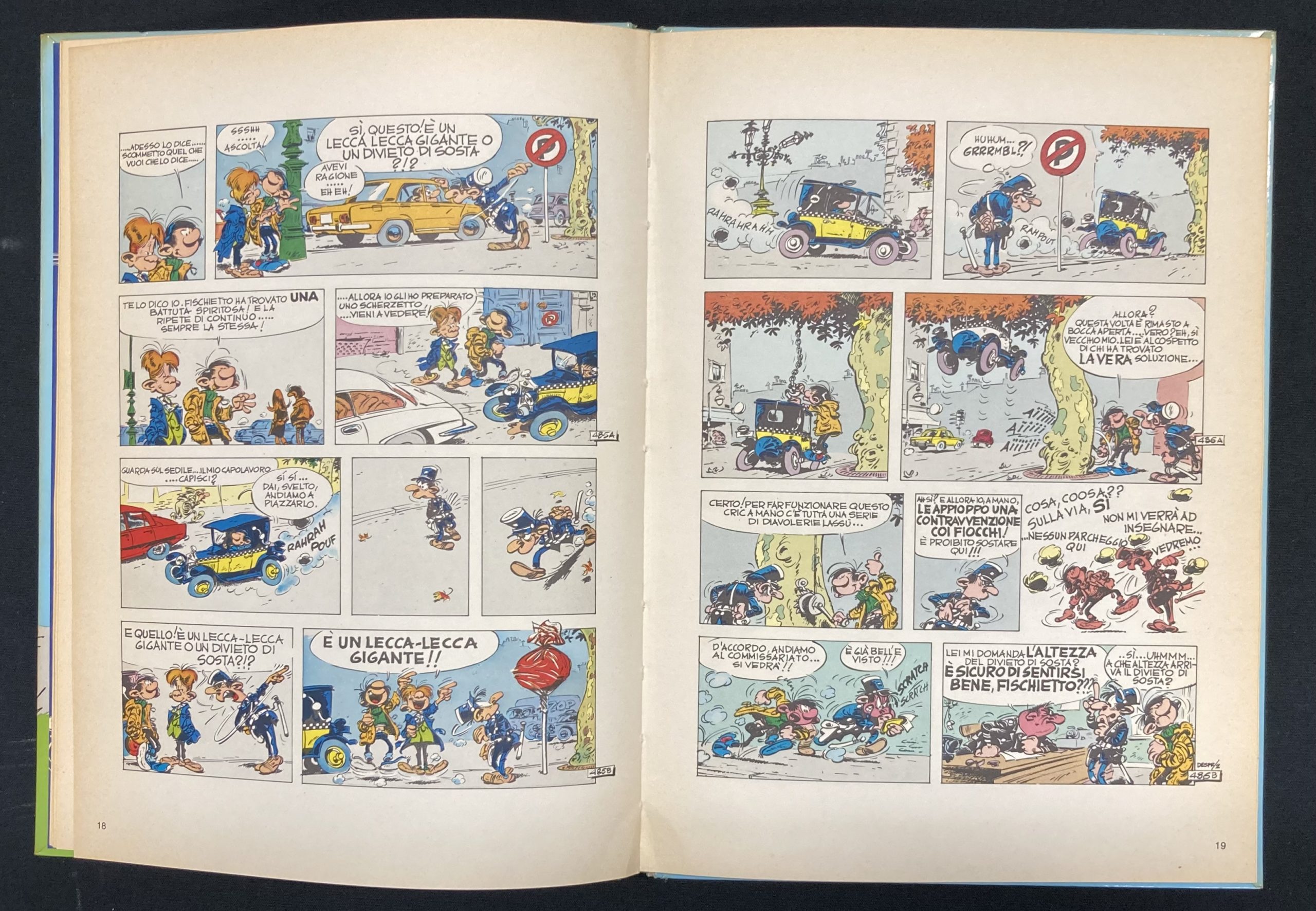 Franquin – La fantastica Fiat 509 di Gaston Lagaffe – Publicité - Amazonie BD