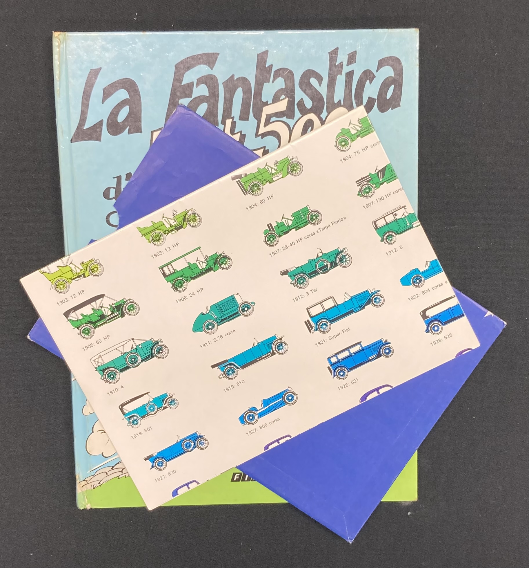 Franquin – La fantastica Fiat 509 di Gaston Lagaffe – Publicité - Amazonie BD